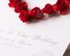 玫瑰绽放，席位生辉 打造个性化创意婚礼桌卡的指南